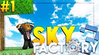 Minecraft SkyFactory 3 - BRAND NEW ADVENTURE - Modded Survival #1 | JeromeASF