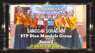 Penampilan terbaik Lomba Kreasi Tari Tuwu (Nias)