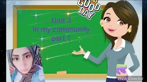 unit 3  In my community | part 1 grade 1 | connect plus