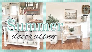 *NEW* SUMMER VINTAGE HOME DECOR IDEAS 2024 MODERN FARMHOUSE DECORATE WITH ME by REBECCA ROHR HOME 4,337 views 2 weeks ago 9 minutes, 13 seconds