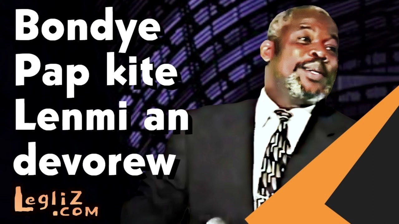 Bondye Pap Livre'w bay Lennmi an. Evangeliste Joseph Jacques Telor