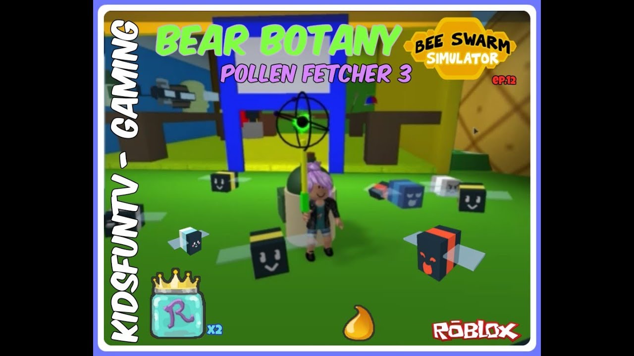 Roblox Bee Swarm Simulator 2 Royal Jelly Bear Botany Ep.12