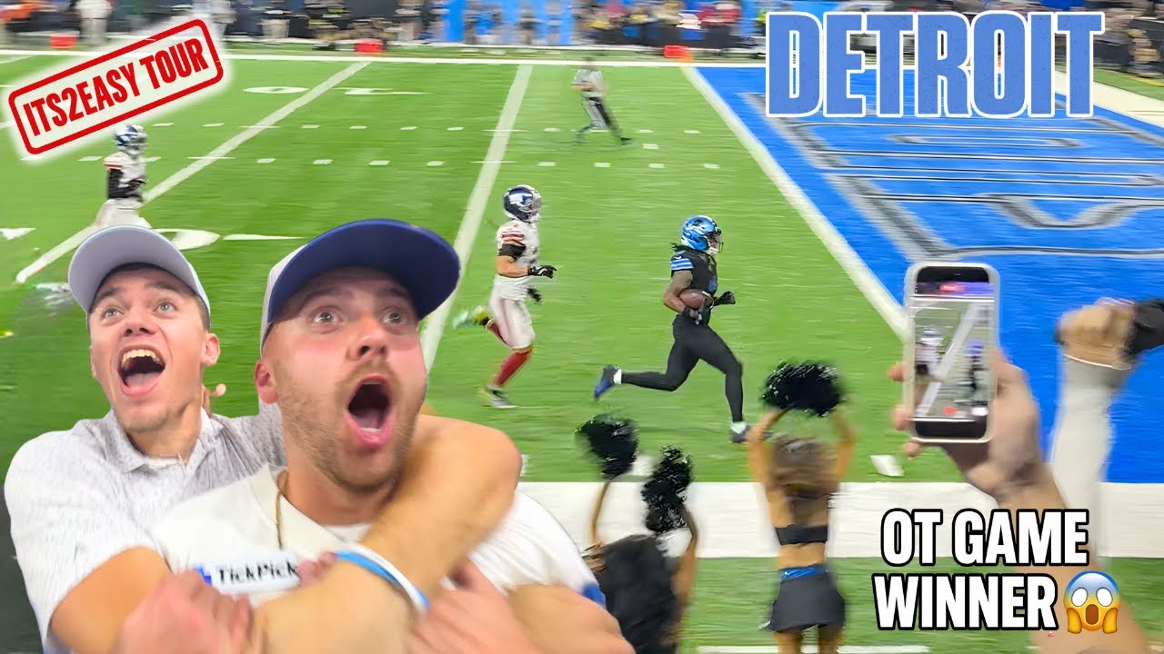 POV: ВЫ В 4 РЯДАХ ОТ ПОБЕДИТЕЛЯ ИГРЫ «ДЕТРОЙТ ЛАЙОНС»!!