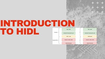 Android Framework - Introduction to HIDL in Android