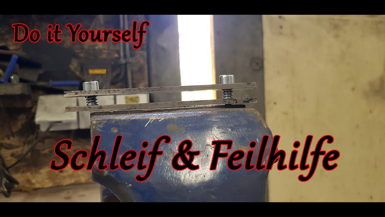 DIY | Schleif & Feilhilfe | Messerbau | Knife Making