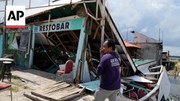 7.6-magnitude earthquake strikes offshore from southern Philippines