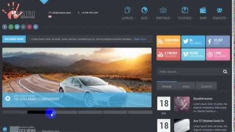 Maestro WordPress Theme