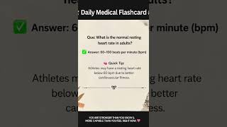 Daily medical flashcards #2 #medicalnotes #medstudent