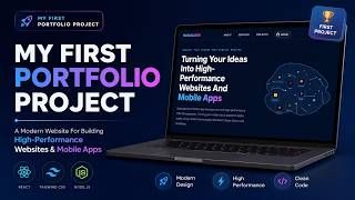 My First Portfolio Website Modern High-Performance Web Design Nkbuilder