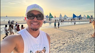 PHILIPPINES LIVE! Walking Boracay Beach Station 2 - March 15, 2024