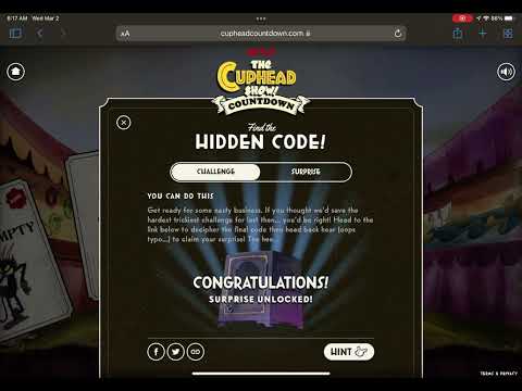 Cuphead show countdown