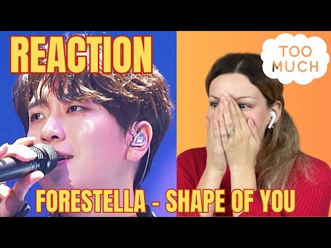 ITALIAN REACTS to Forestella - Shape Of You [열린 음악회/Open Concert]