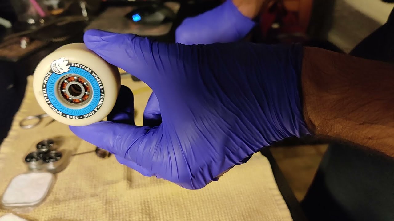 BRONSON RAW & BONES SWISS BALL BEARING SWAP - HYBRID SKATEBOARD BEARINGS