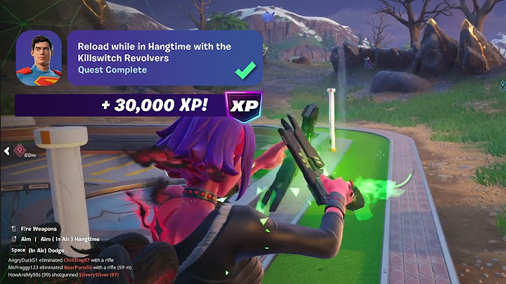 How to EASILY Reload while in Hangtime with the Killswitch Revolvers Fortnite