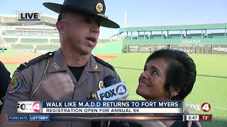 People in SWFL are getting ready for the 'Walk Like MADD' 5k