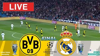 🟡 Borussia Dortmund vs Real Madrid ⚪ LIVE: UEFA Champions League Final 2024 ⚽ Live Match Now
