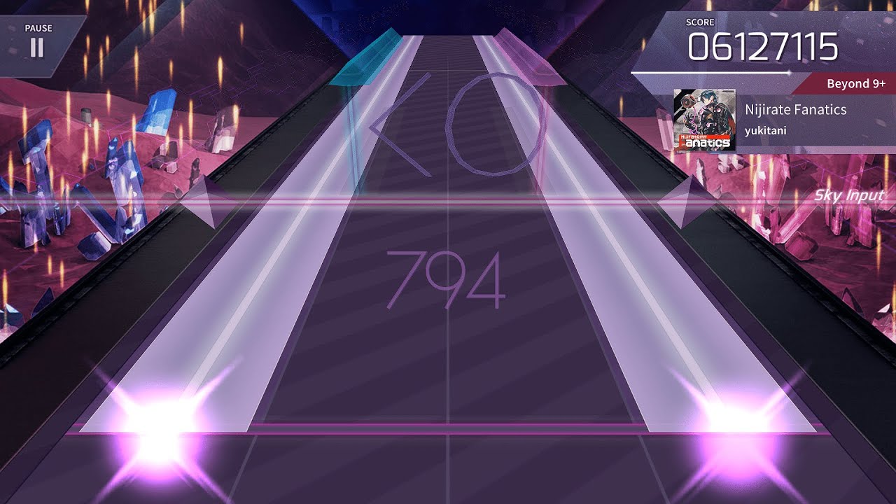 [Arcaea Fanmade] Nijirate Fanatics - yukitani [BYD 9+]