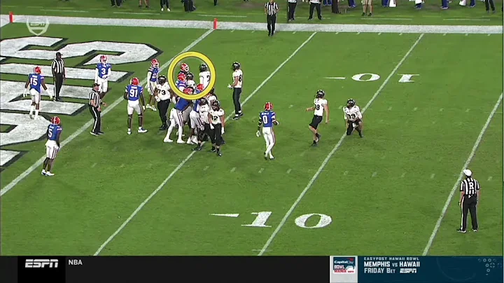 Florida LB Ejected for Punching UCF Player | 2021 ...