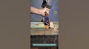 Wood Chisel for Making Precision Joints- Satisfying jobs and machinery in the world