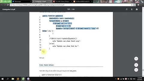 Bài 18  Tìm Hiểu Library Shopping Cart Trong Codeigniter