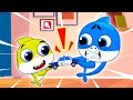 I want it song  sibling play with toys baby shark kids songs  nursery rhymes