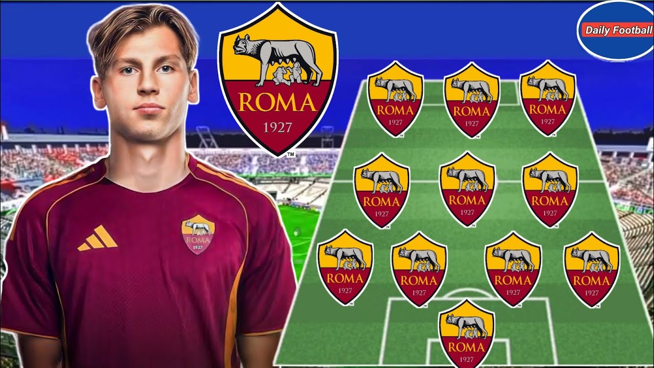 Done Deal ✅ Jan Ziolkowski Welcome To As Roma 😍 As Roma Predicted Lineup With Ziolkowski 🔥