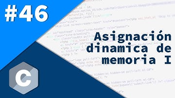 46- Programación en C - Asignación dinámica de memoria I