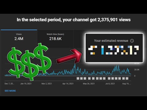 How Much YouTube Paid Me For 2,500,000 Views