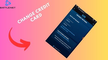 How to change credit card on battle.net