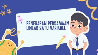 PPT penerapan persamaan linear satu variabel kelas 7 smp