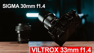 BEST SONY a6000 lens? VILTROX 33mm f1.4 or Sigma 30mm f1.4