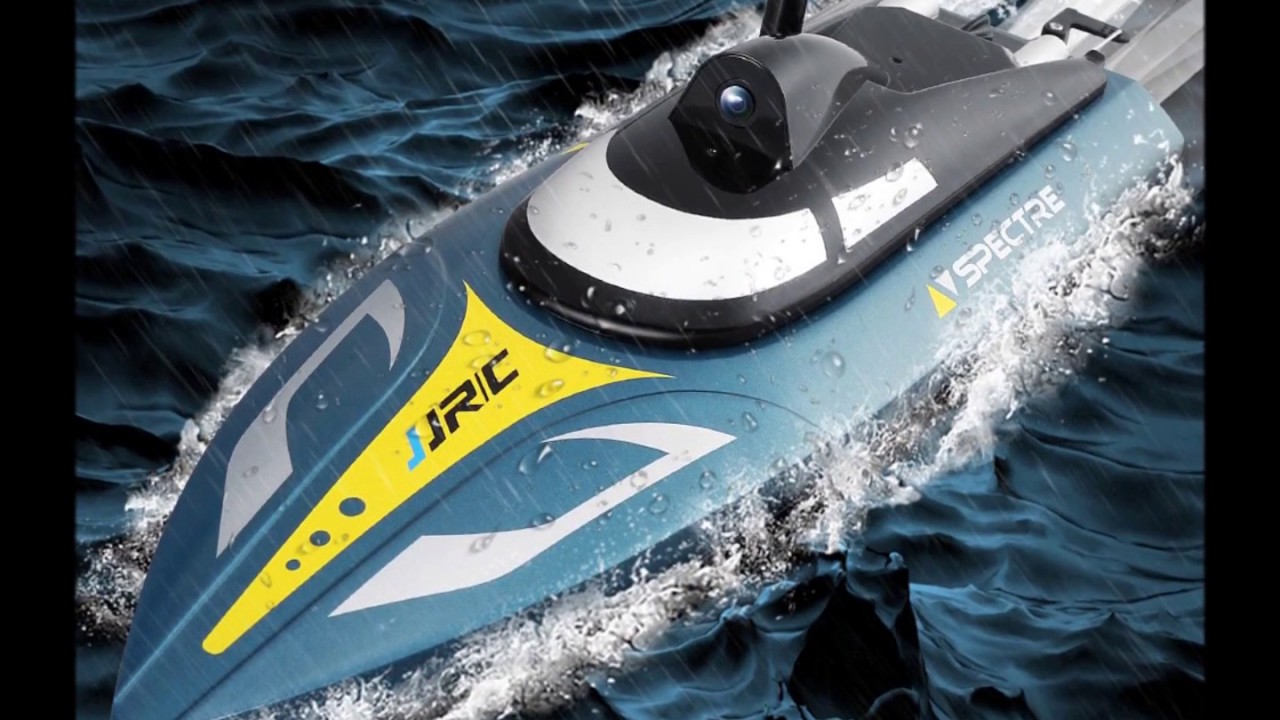 JJR/C S4 SPECTER 2.4G 720P WIFI FPV камера 25 км/ч Capsizing Recovery High Speed ​​RC Racing Boat