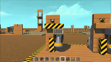 Scrap Mechanic: Ep. # 1 --- Working Elevator with BUTTONS