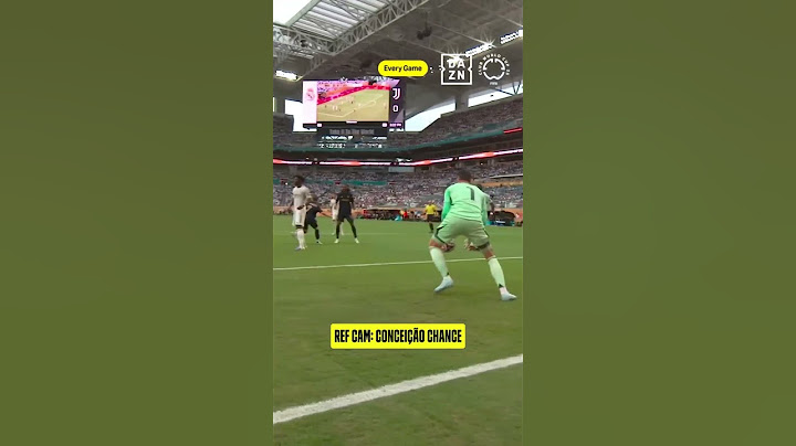 Ref cam from the Conceição chance 😮‍💨