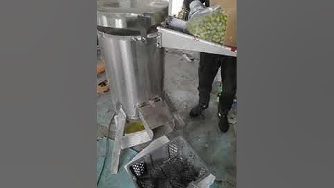 Automatic Olive Seeds Separating Removing Machine