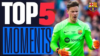 TER STEGEN PICKS HIS TOP 5 LA LIGA MOMENTS 🏆