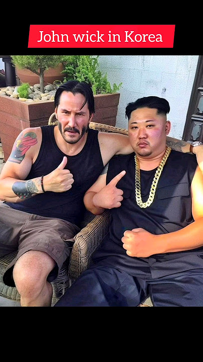 keanu reeves visits north korea #johnwick