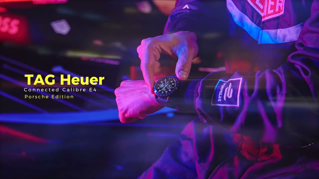 TAG Heuer and Porsche unveil the New TAG Heuer Connected Calibre E4 – Porsche Edition