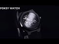 Automatic watch skeleton by foksy watch