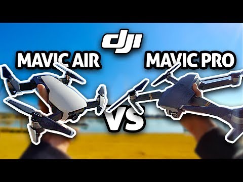 DJI Mavic Air vs Mavic Pro!! (4K)