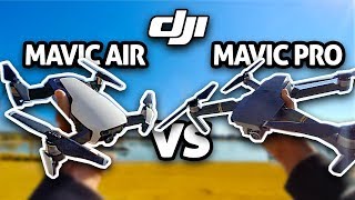 Dji Mavic Air Vs Mavic Pro 4K