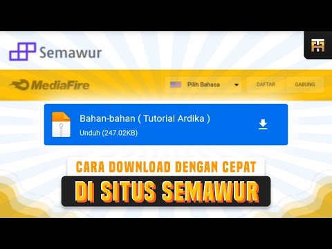 Cara Download File Dengan Cepat Pada Situs Semawur