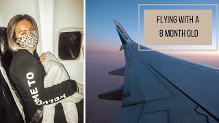 ✨Flying With an 8 Month Old Baby✨ | Surprising My Grandparents!