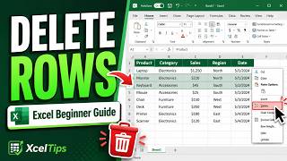How to Delete Rows in Excel Without Messing Up Your Data