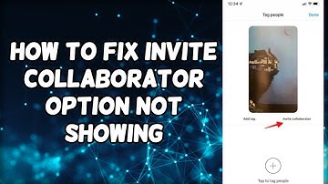 How To Fix Invite Collaborator Option Not Showing