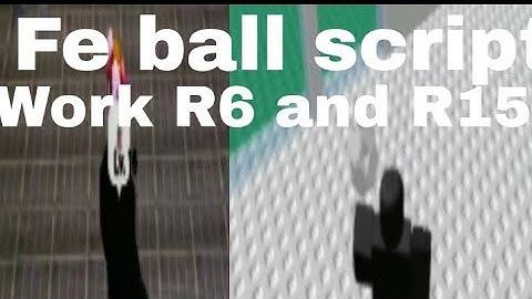 Roblox Fe Script Showcase|Fe ball| Fluxus and Hydrogen