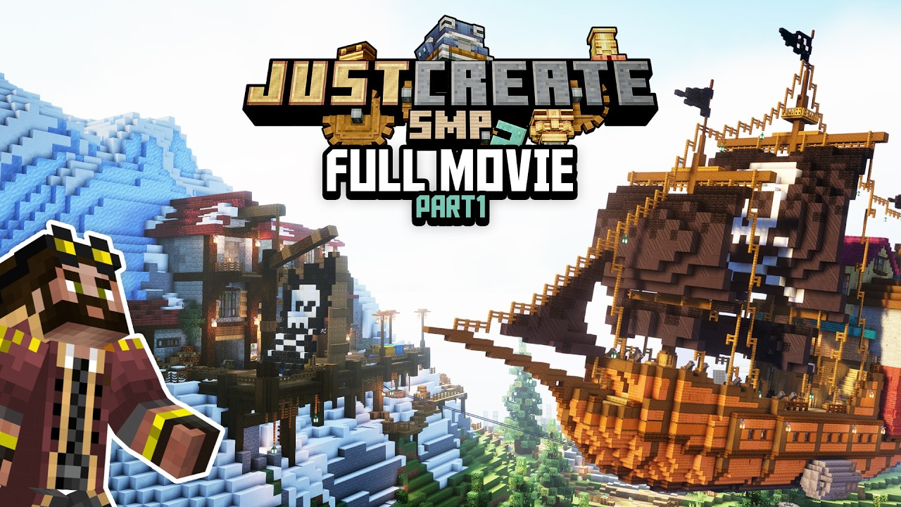 1000 days in Minecraft create mod! JCSMP2 FULL MOVIE: Part 1