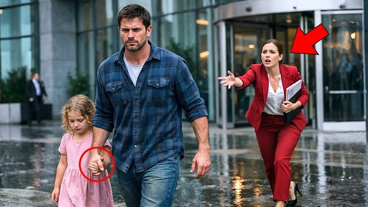 Alleinerziehender Vater verpatzte Interview und ging  Minuten später rannte Milliardär ihm nach!