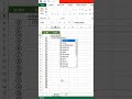 Excel tricks