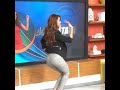 Yanet Garcia baile detrás de cámaras